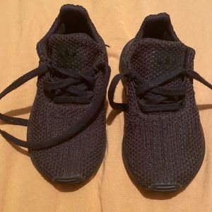 Toddler boy Adidas sz8 black